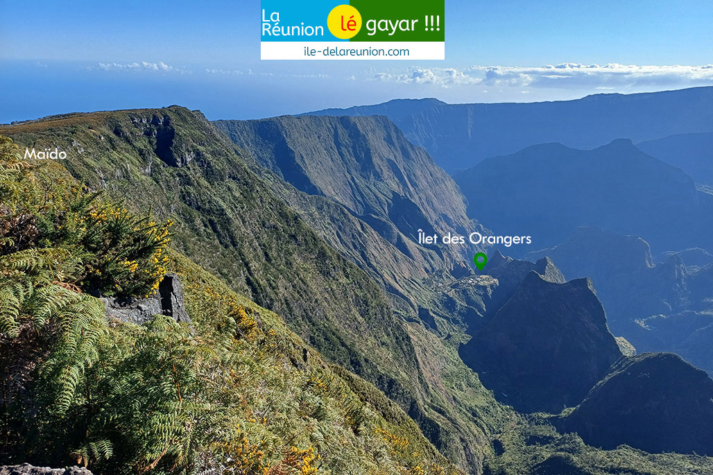 Îlet des Orangers, Cirque de Mafate